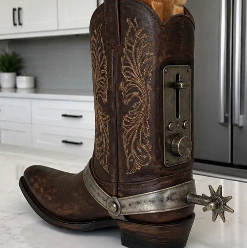 Western Toaster Boot (BROWN)