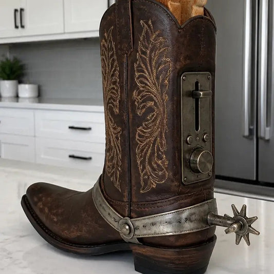 Western Toaster Boot (BROWN)